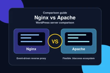 Nginx vs Apache comparison — Event-driven reverse proxy versus Flexible .htaccess ecosystem