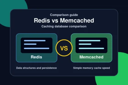 Redis vs Memcached comparison — Data structures and persistence versus Simple memory cache speed