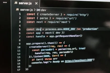 Next.js RCE Vulnerability CVE-2025-55182: How to Fix It Now | Photo by James Wiseman on Unsplash