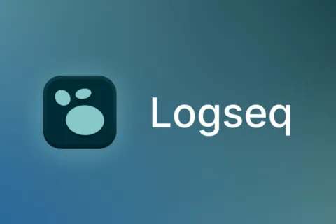 Logseq knowledge graph and outline-based note-taking interface