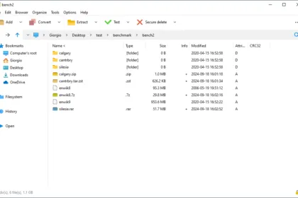 PeaZip archive manager interface and branding
