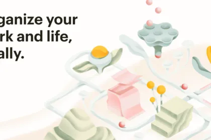 Todoist downloads page and task planning interface