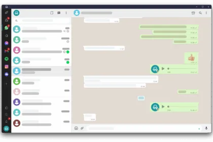 Official Rambox Windows download page for Free vs Pro comparison, unified messaging workspace, and review context