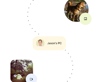 Official Quick Share for Windows illustration from Android by Google