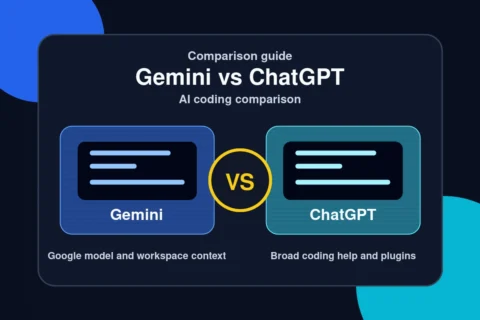 Gemini vs ChatGPT comparison — Google model and workspace context versus Broad coding help and plugins