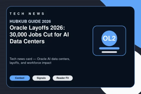 Oracle Layoffs 2026: 30,000 Jobs Cut for AI Data Centers — editorial featured image showing the topic context, key signals, and reader intent