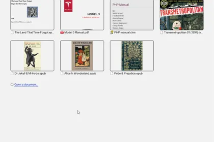 SumatraPDF lightweight PDF reader interface on Windows