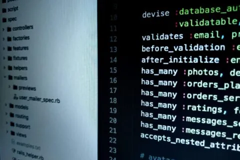 Person using AI tools for vibe coding