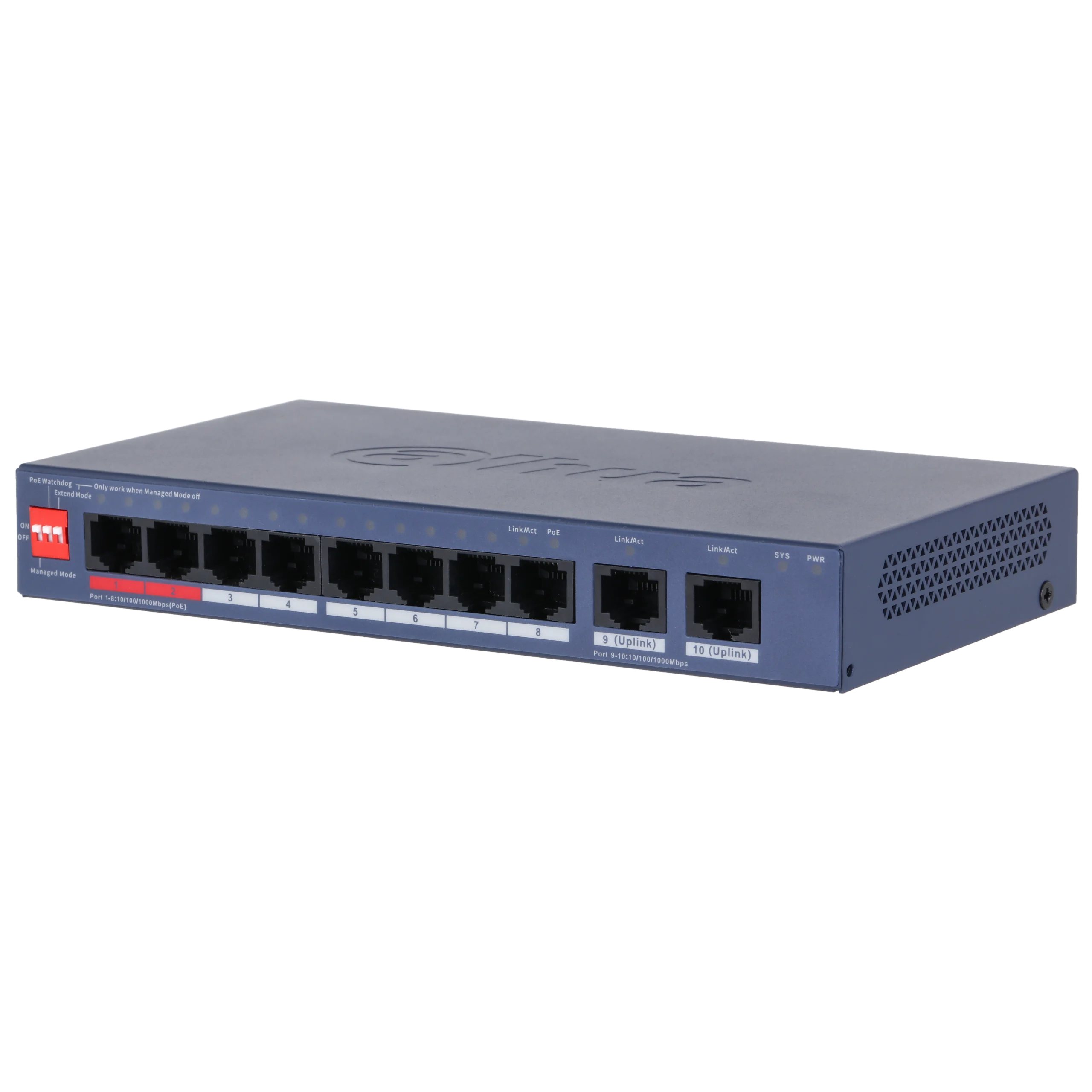 DAHUA DH-CS4010-8GT-110-V2 PoE Network Switch รูป 1