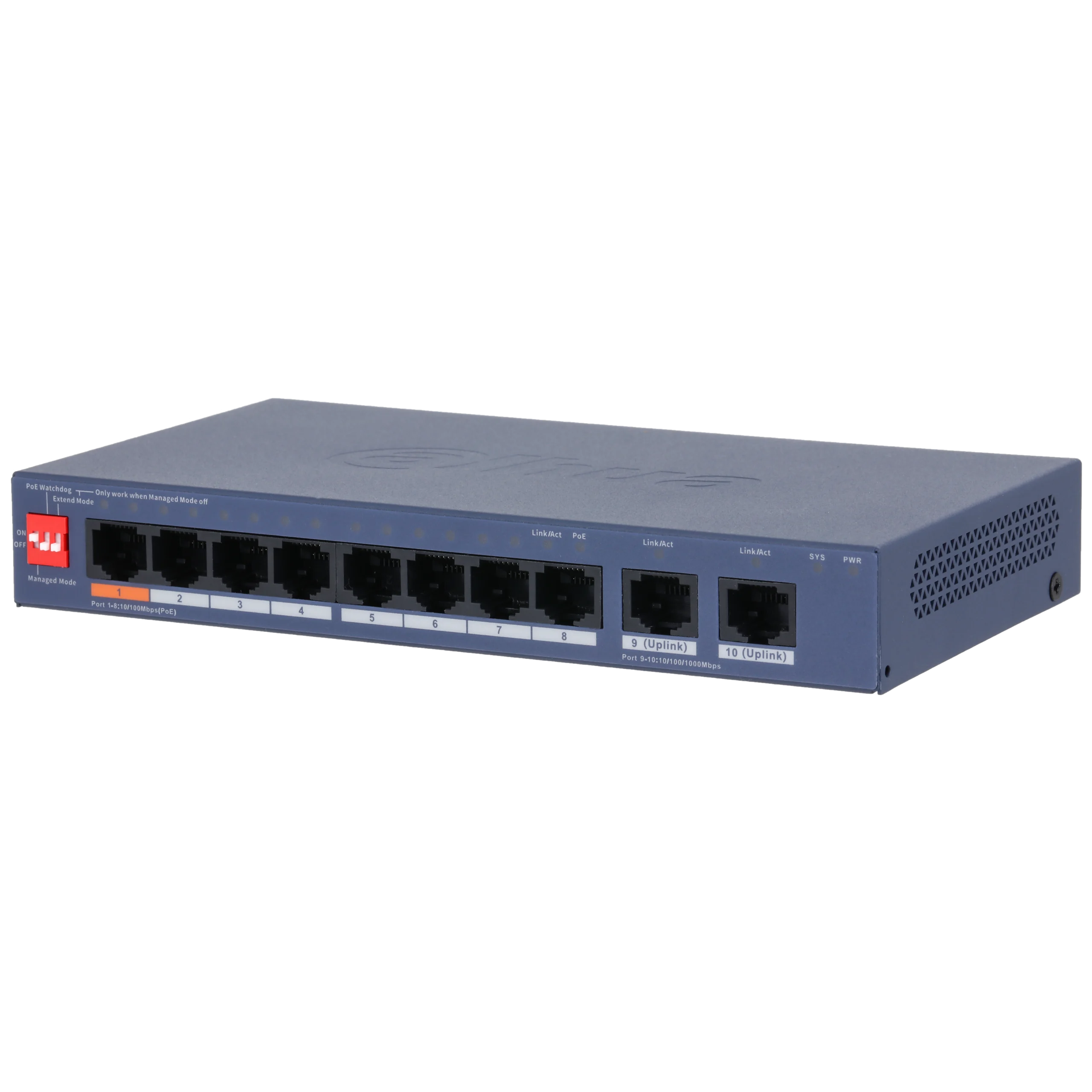 DAHUA DH-CS4010-8ET2GT-60 PoE Network Switch รูป 1