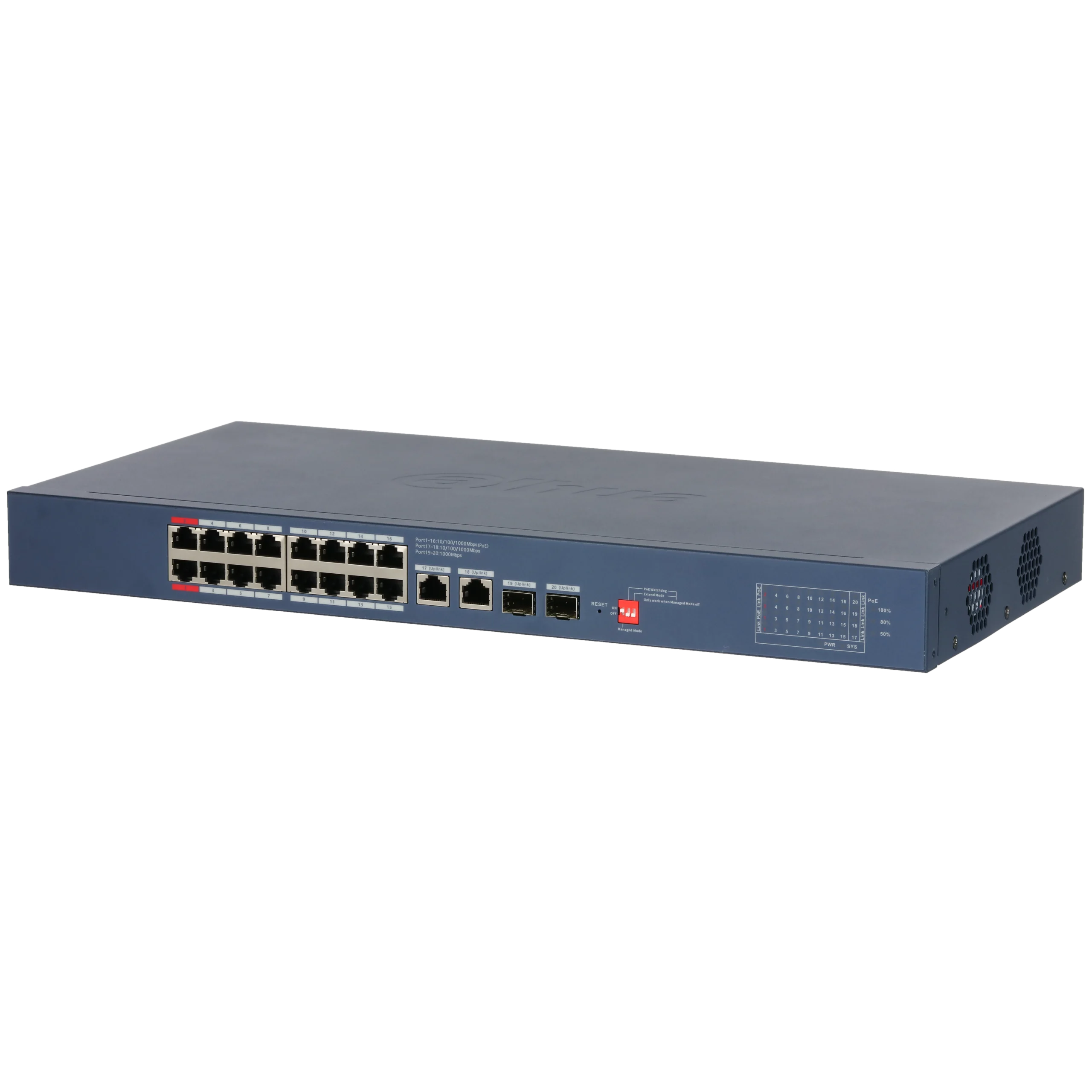 DAHUA DH-CS4220-16GT-240-V2 PoE Network Switch รูป 3