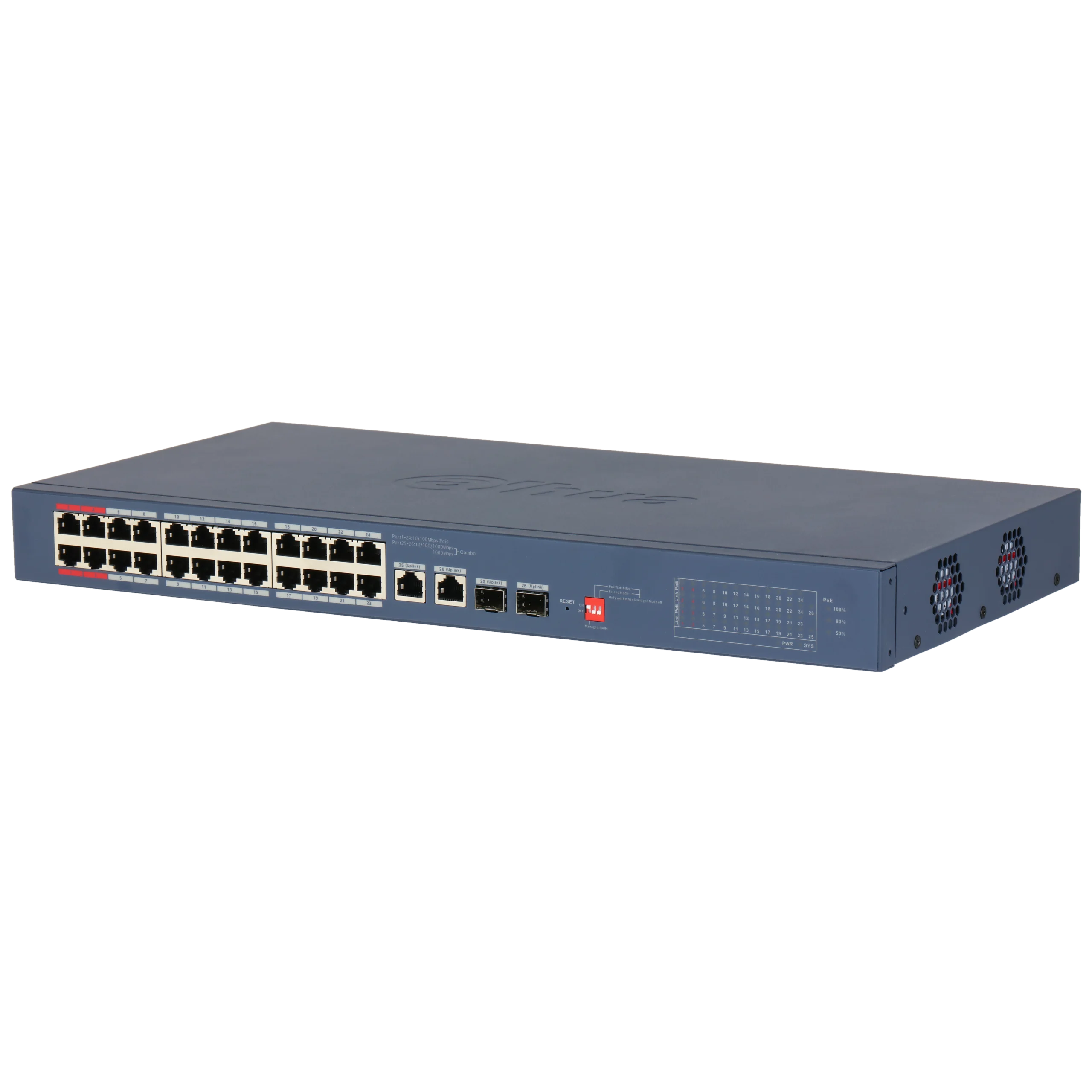 DAHUA DH-CS4226-24ET-375-V2 PoE Network Switch รูป 1