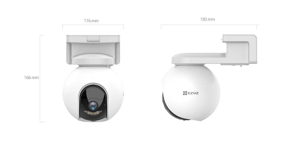EZVIZ CB8 & Solar Panel F (4W) TYPE C